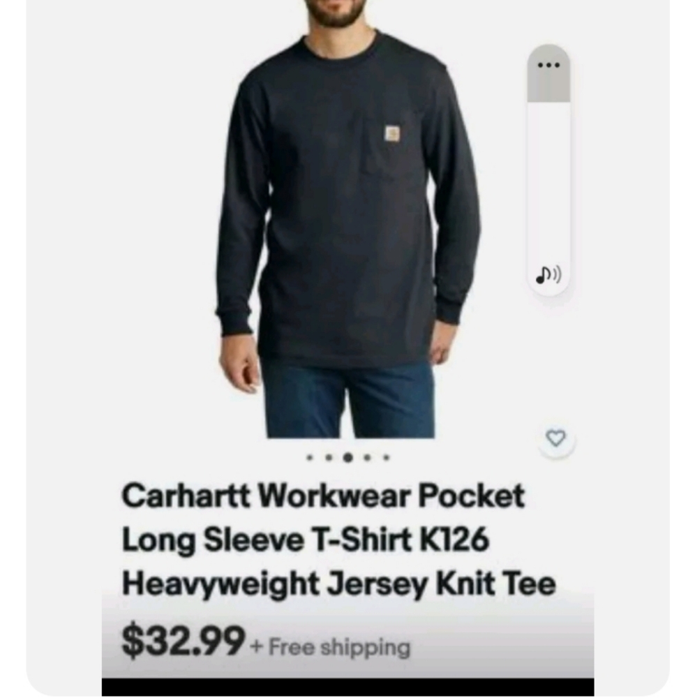 2- Men's Cardhartt Shirts XL (2) Shirt Lot.